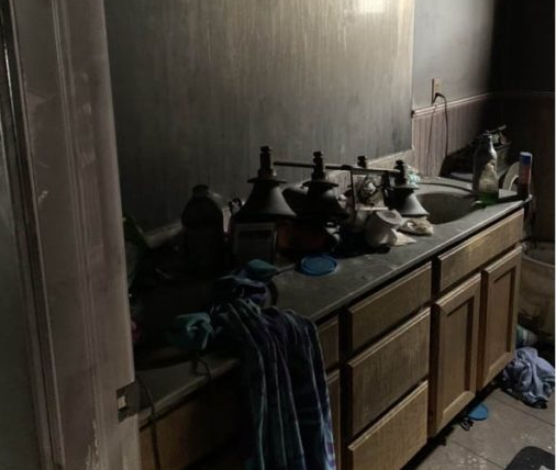 Before: Smoke Damage Cleanup